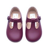 Alex Pre-Walker Baby Shoes - So Burgundy