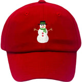 Snowman Baseball Hat