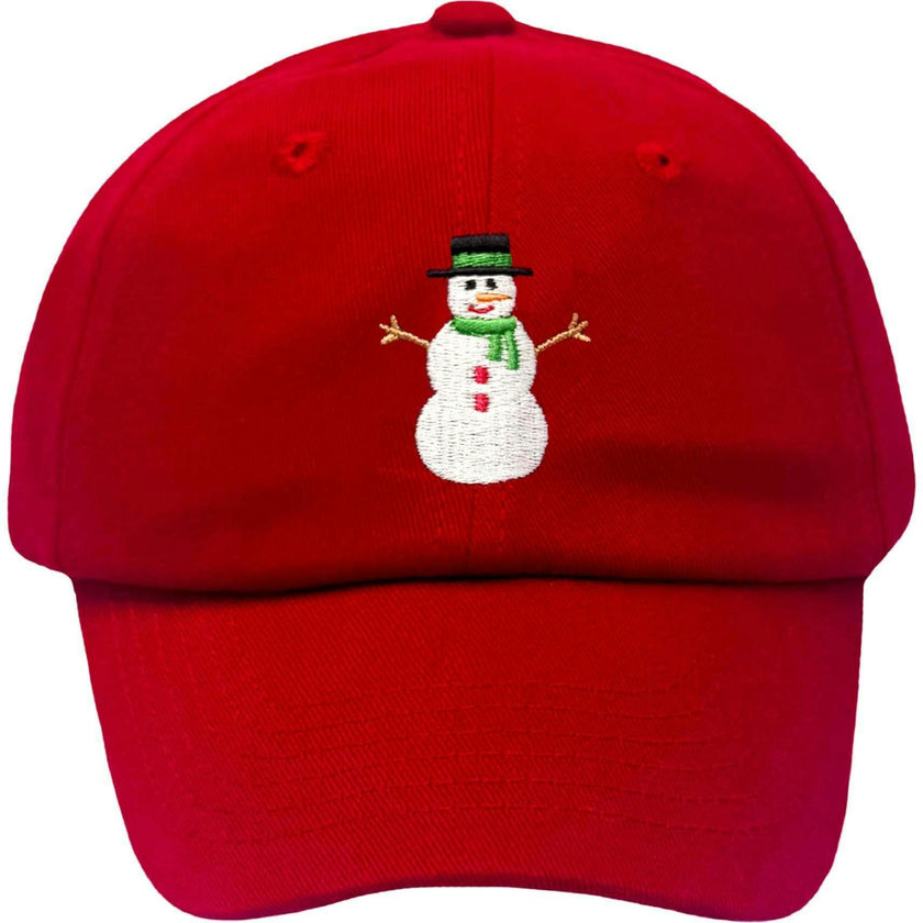Snowman Baseball Hat
