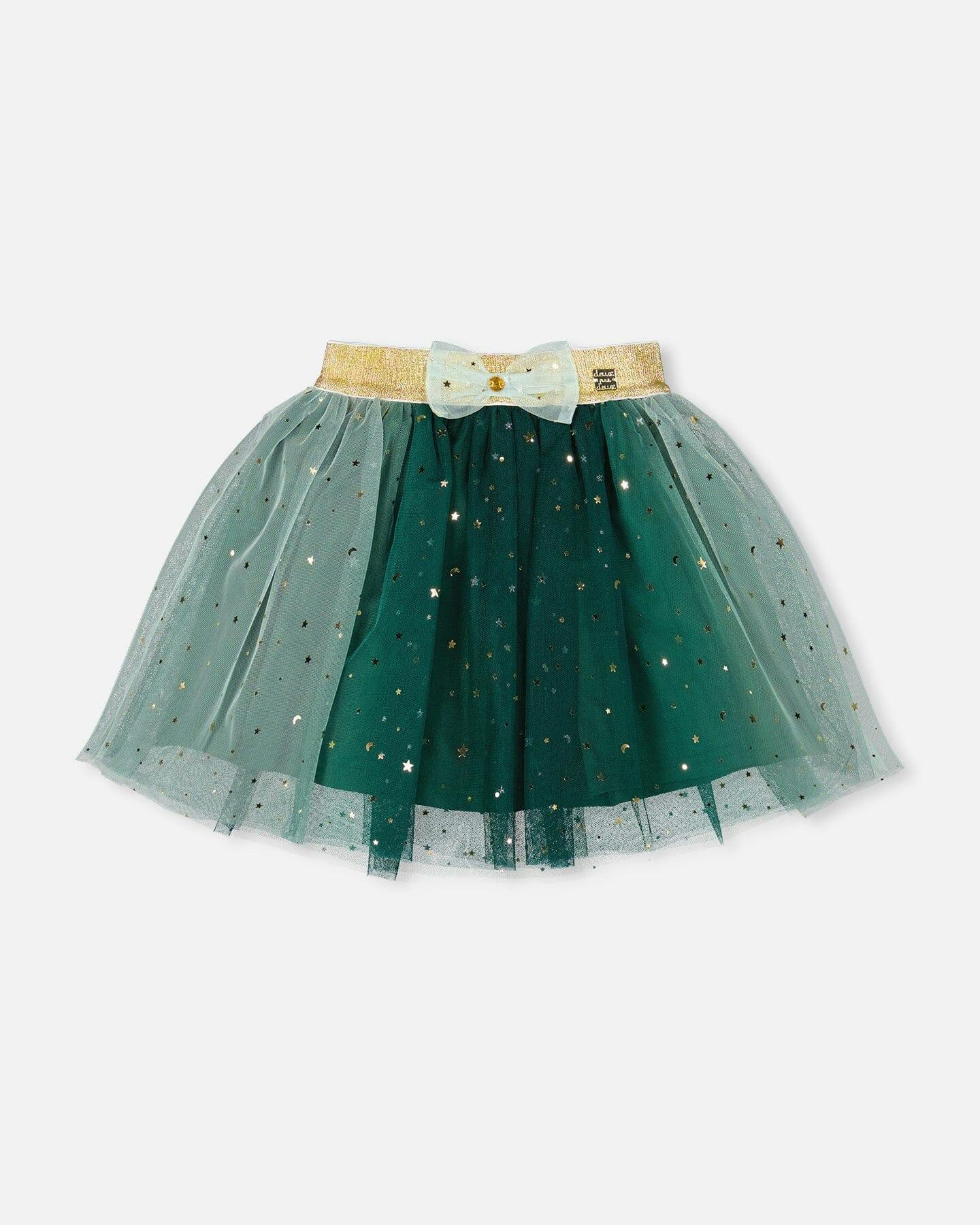 Mesh Skirt with Bow