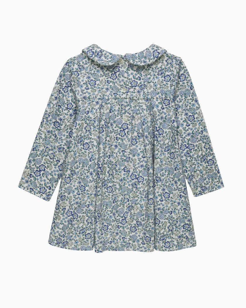 Baby Arabella Jersey Dress in Blue