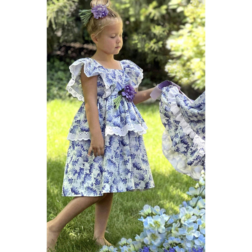 Lilac Blossom Dress, Florals