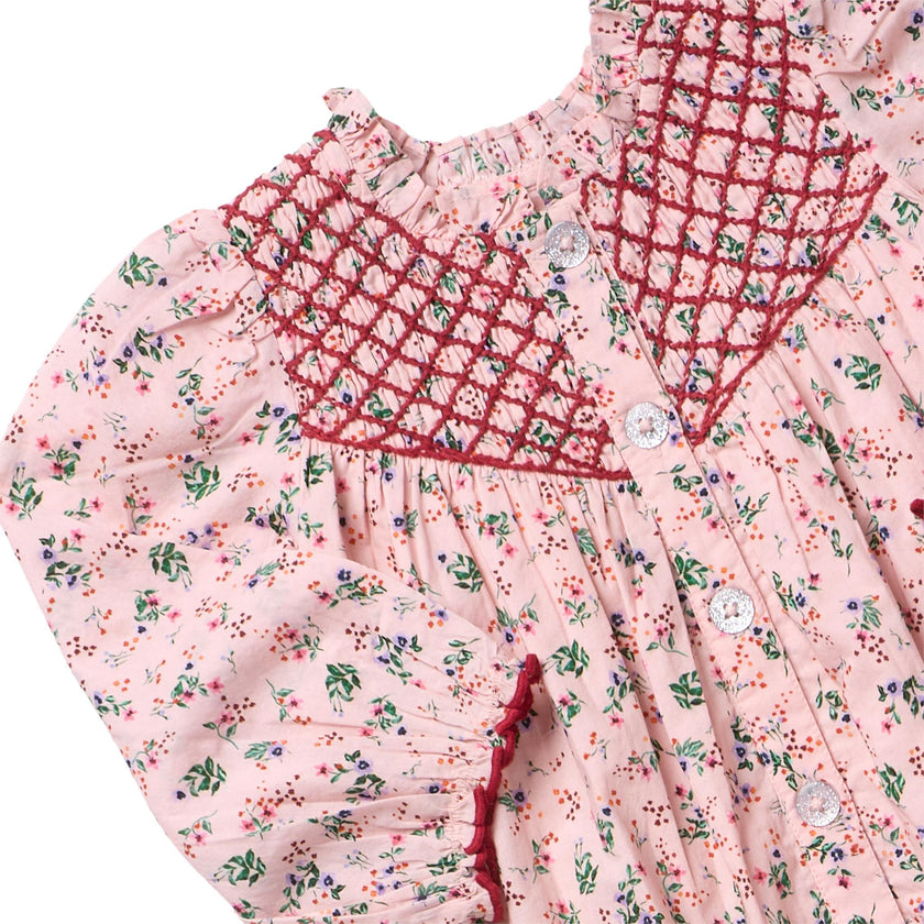 Baby Girls Lucia Dress Set - Mini Cottage Floral