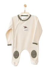 Bear Patch Sleepsuit