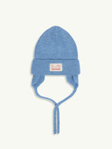 children's merino hat - ice blue