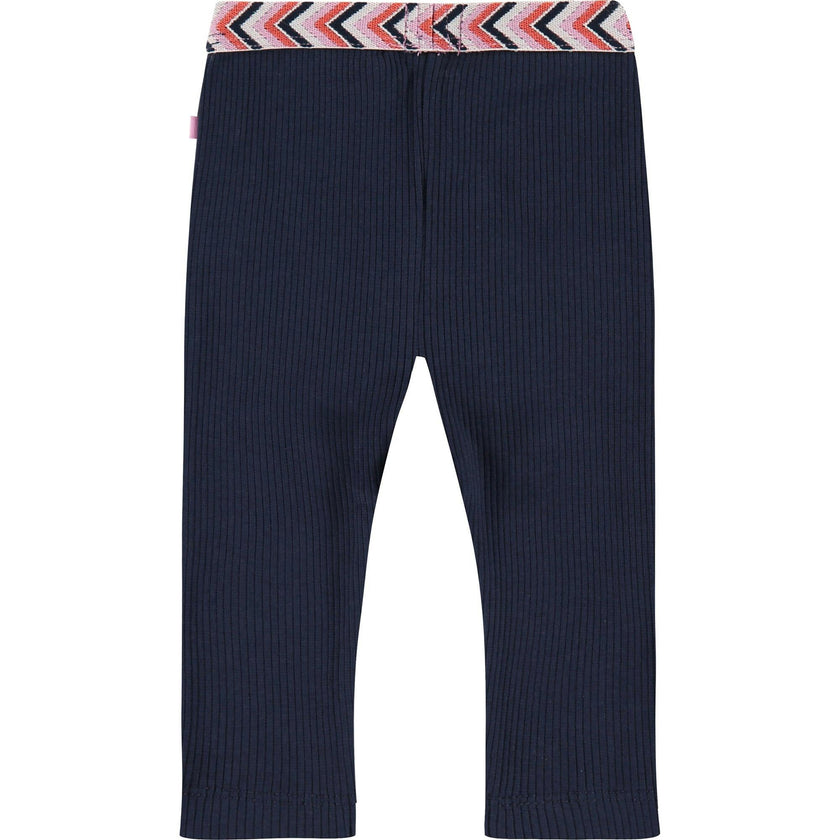 Chevron Striped Waist Leggings