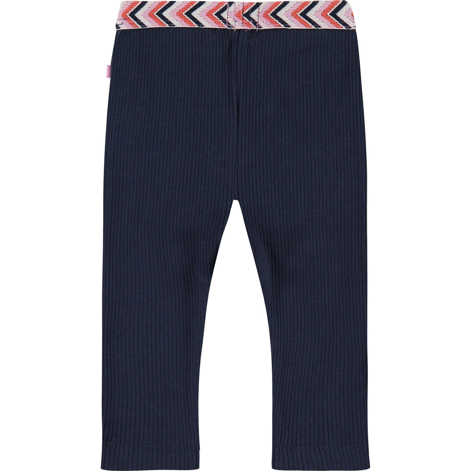 Chevron Striped Waist Leggings