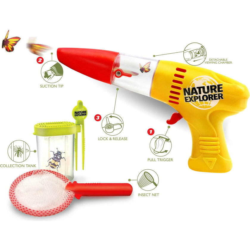 Insect Vacuum Deluxe Collector Set - Bug Out Critter Capture Set