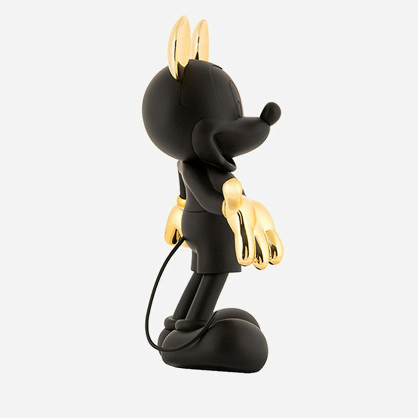 Mickey WELCOME Black & Gold 12in