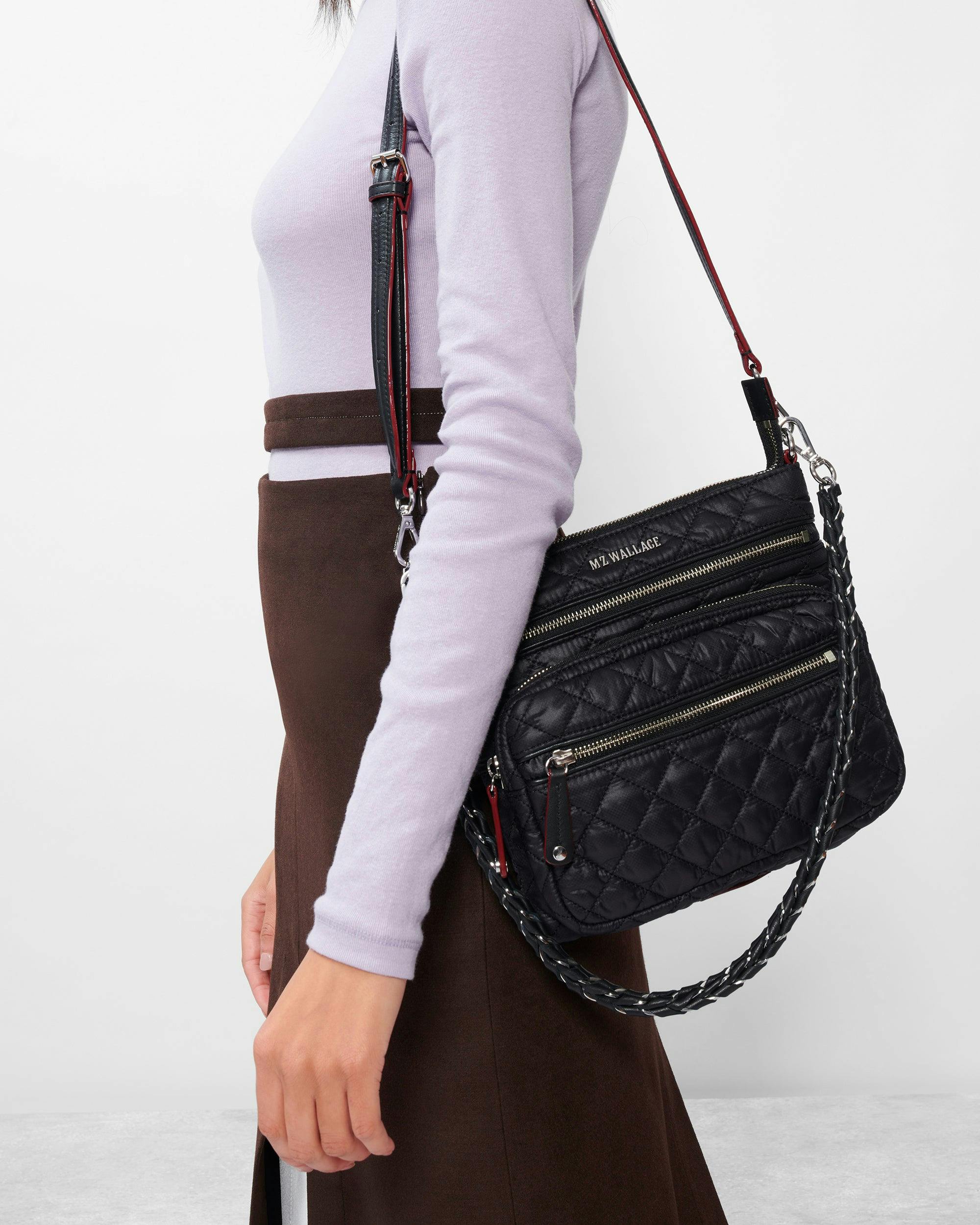 Black Downtown Crosby Crossbody