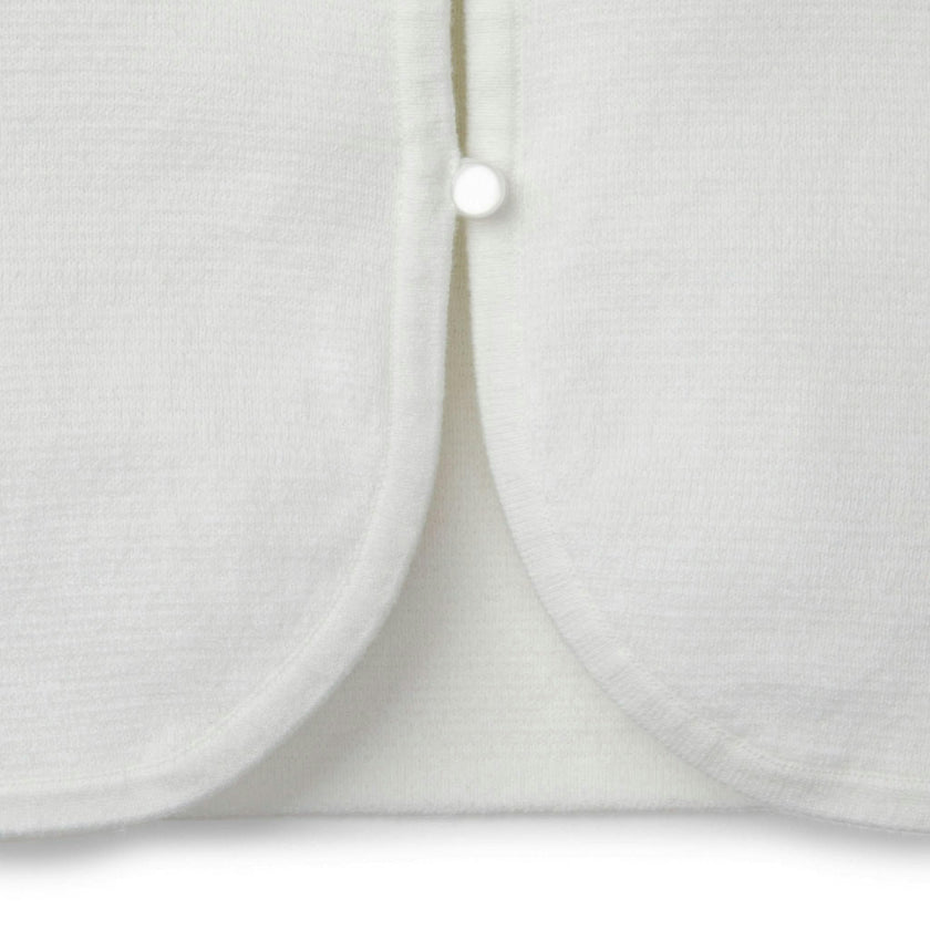 Cropped Curved Hem Cardigan - Baby