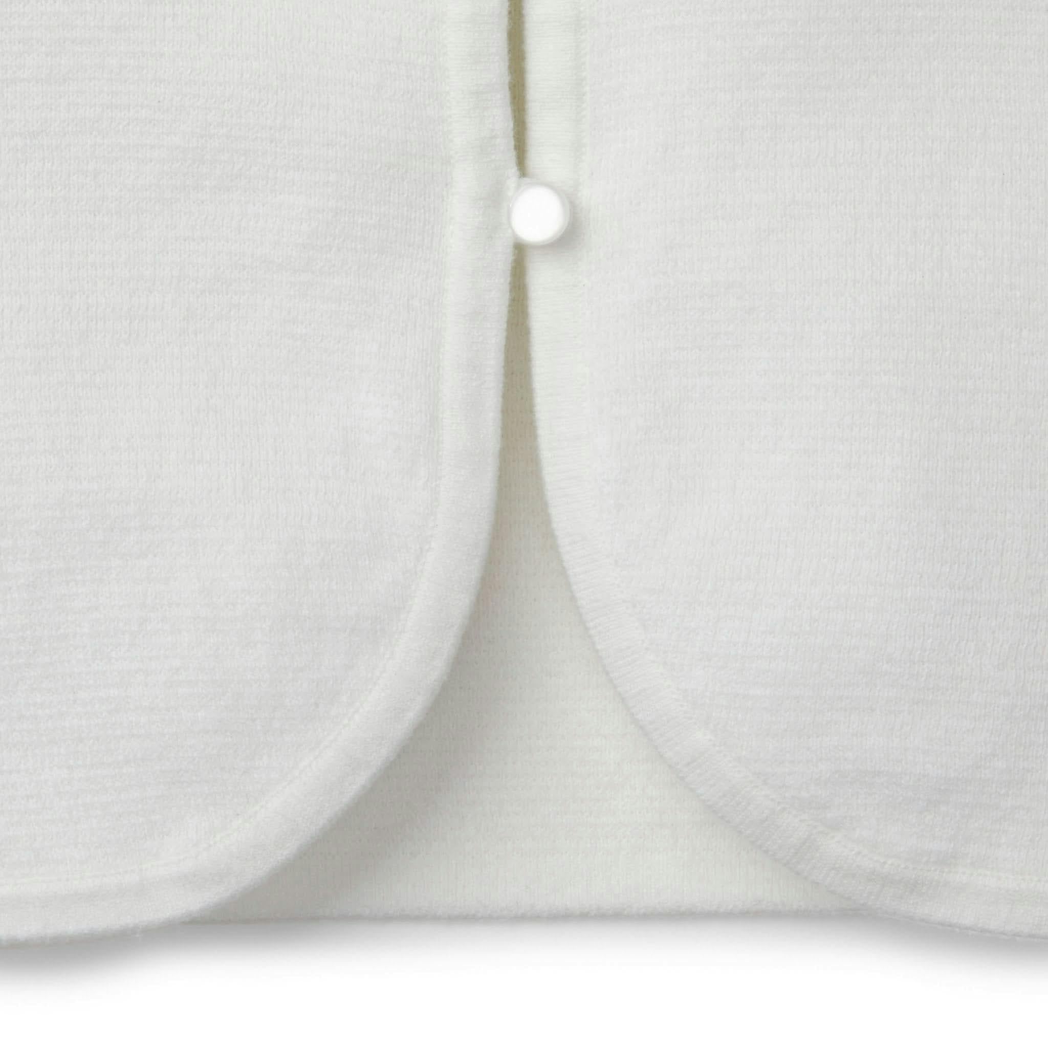 Cropped Curved Hem Cardigan - Baby