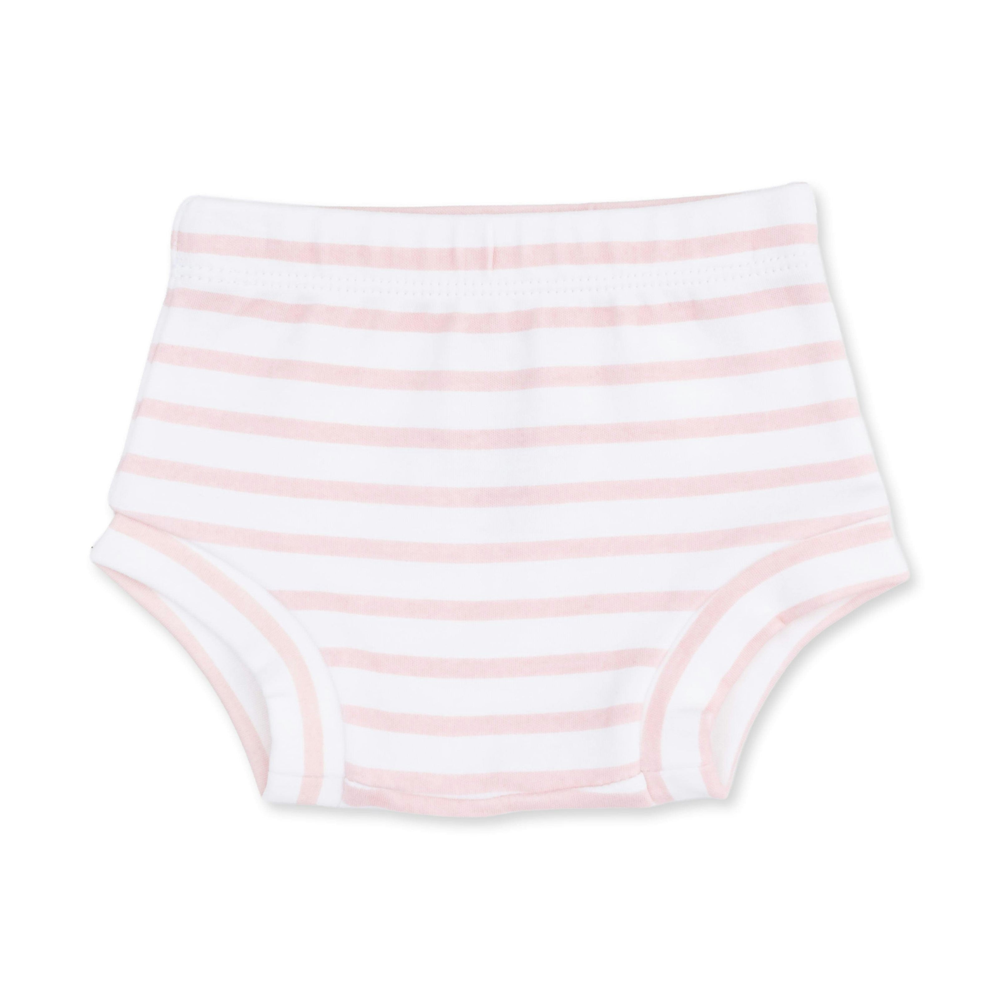 Stripe Puppy - Long Sleeve Dress with Ruffle and Bloomer (2T-4T Dress Only)