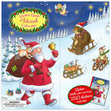 Sticker Book Advent Calendar: Santa