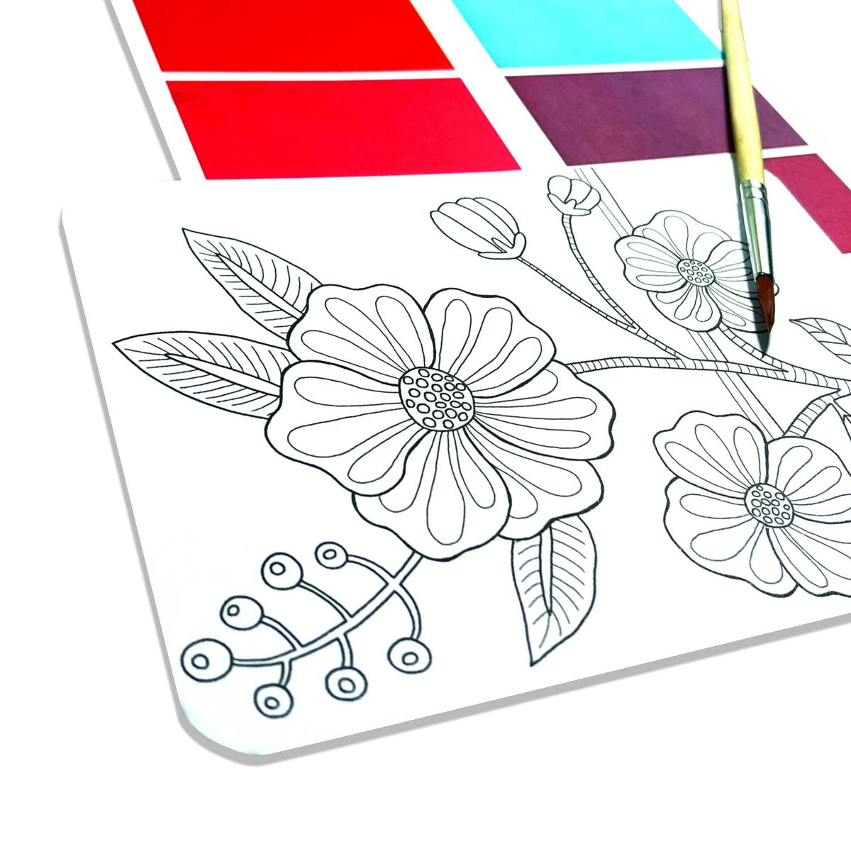 Scenic Hues DIY Watercolor Art Kit - Flowers and Gardens