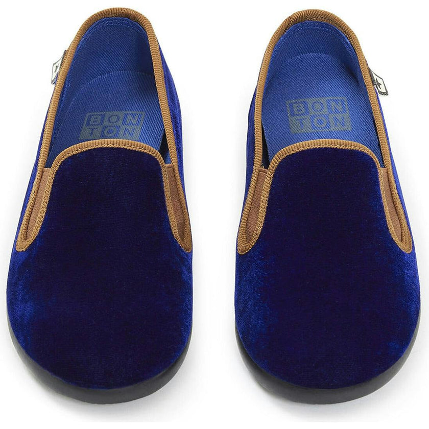 John Velvet Dress Shoes, Cobalt Blue