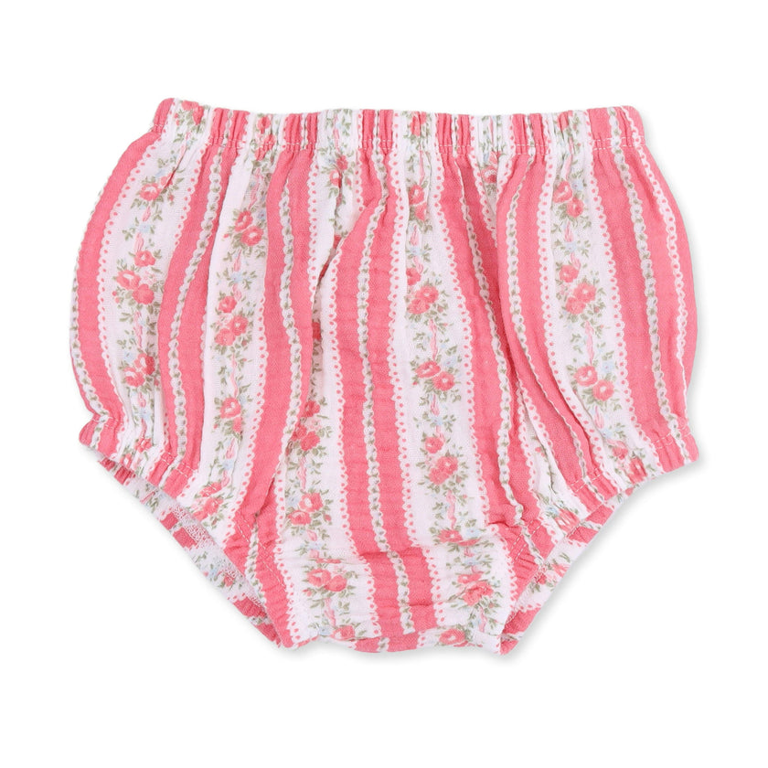 Suzie Floral Stripe - Romy Dress and Bloomer