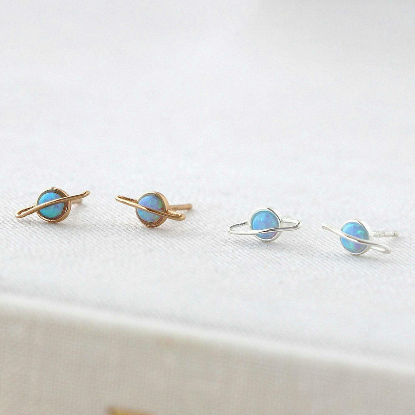 Saturn Stud Earrings