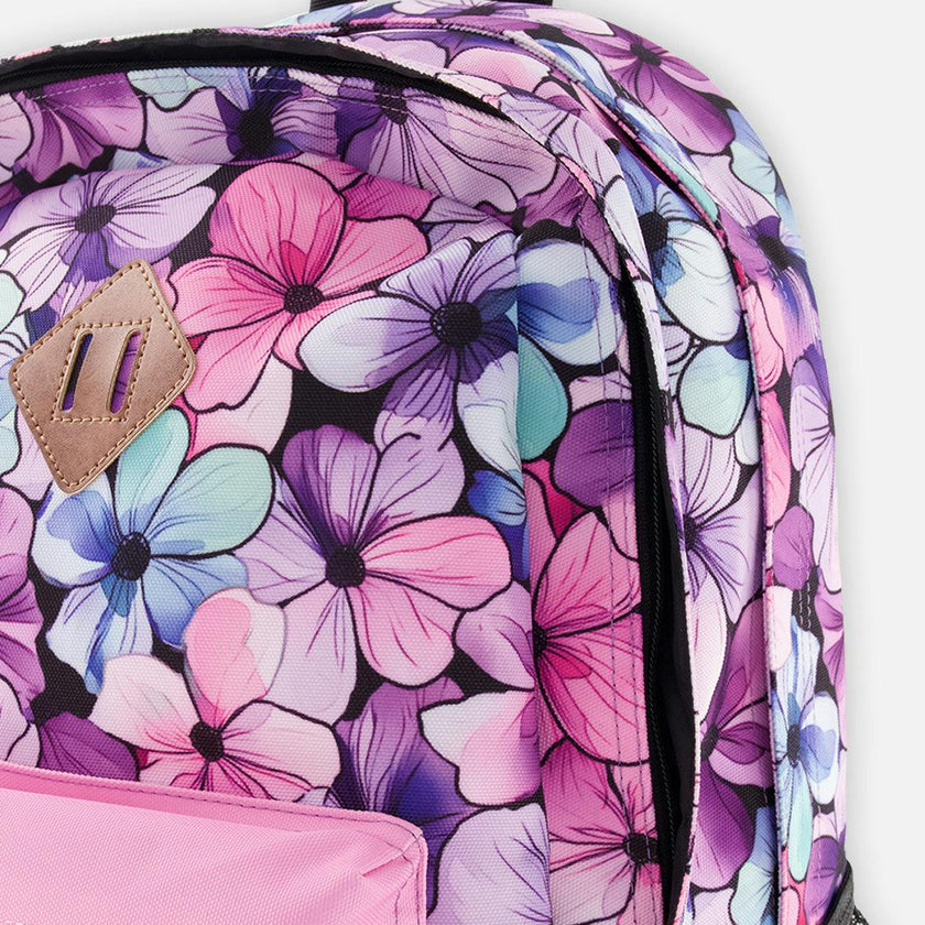 Little Girl Floral Spacious Durable Backpack