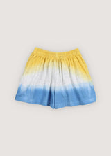 Tie Dye Short Mimosa Yellow