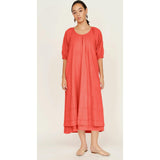 Seville Long Dress, Red
