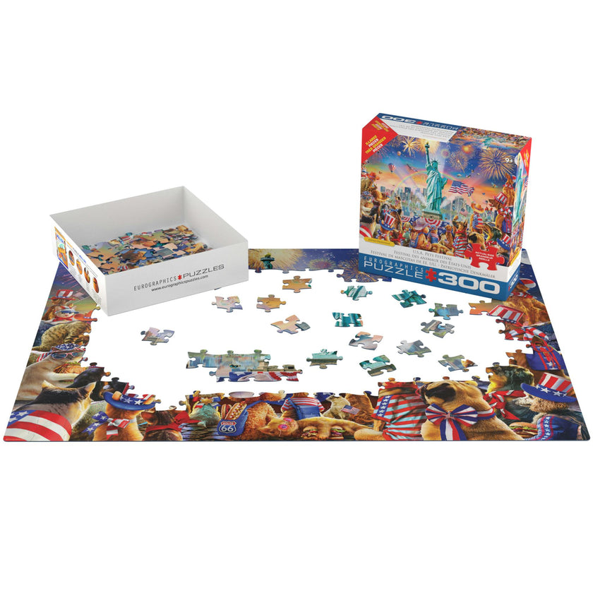 USA Pets Festival - 300 PC Puzzle