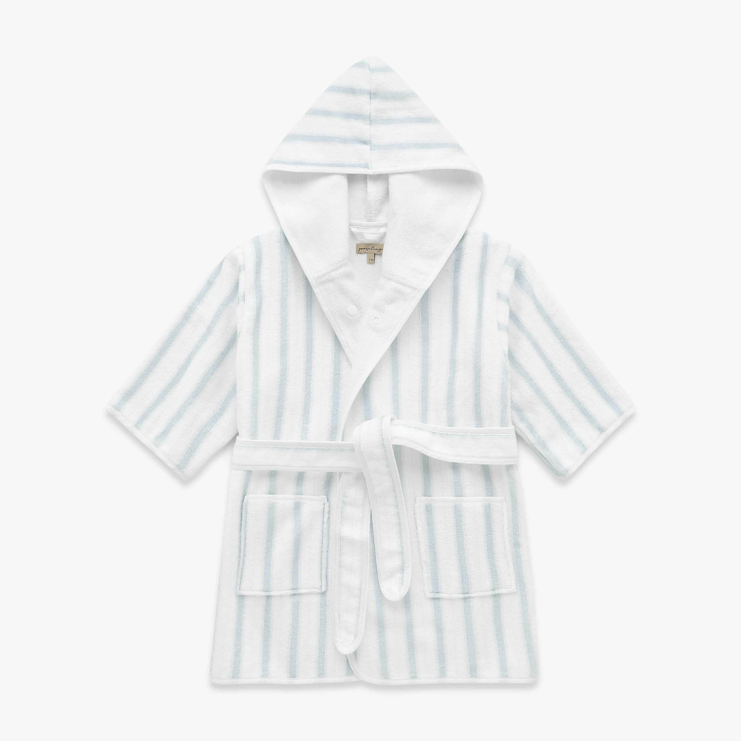 Seaside Stripes Bathrobe - Ocean
