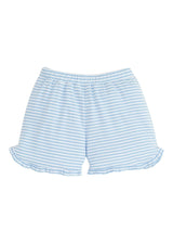 Tulip Knit Short - Light Blue Stripe