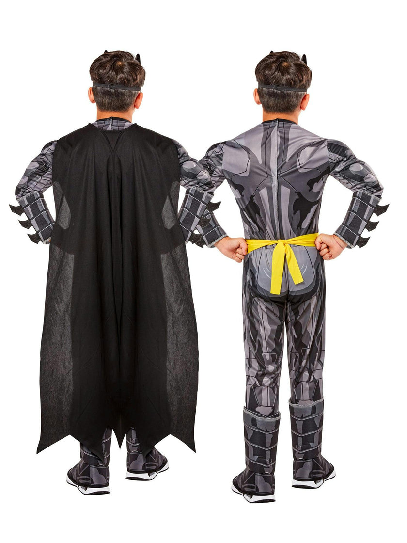 Boys Deluxe Justice League Muscle Chest Batman Costume