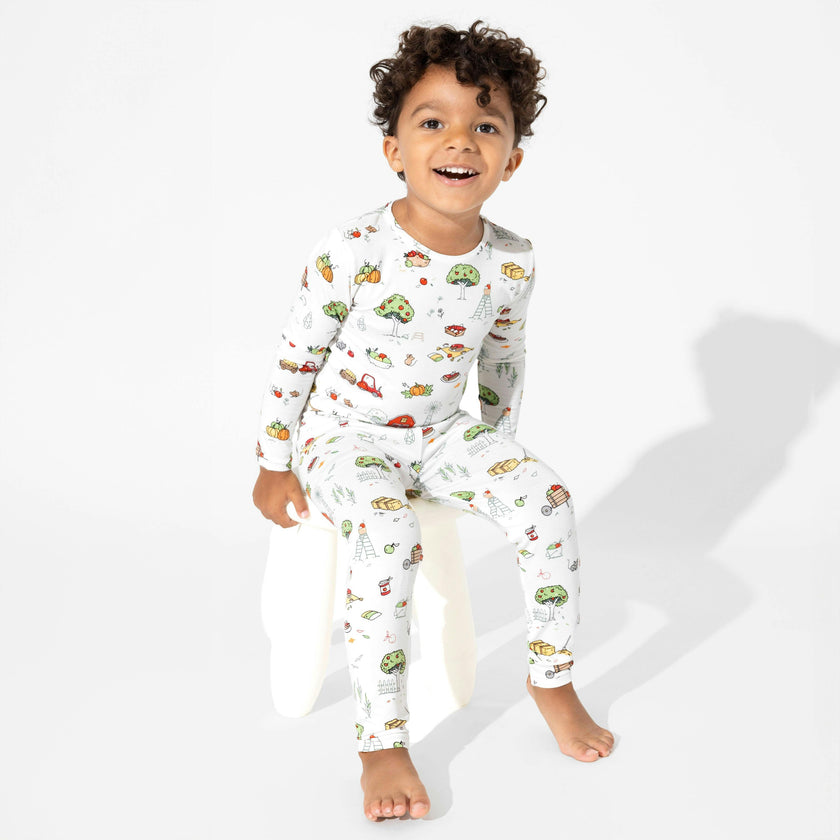 Farm Vibes Bamboo Kids Pajamas