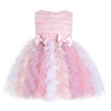 Blush Pastel Emira Bow Dress Sets