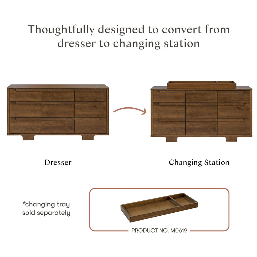 Babyletto Yuzu 9-Drawer Assembled Dresser