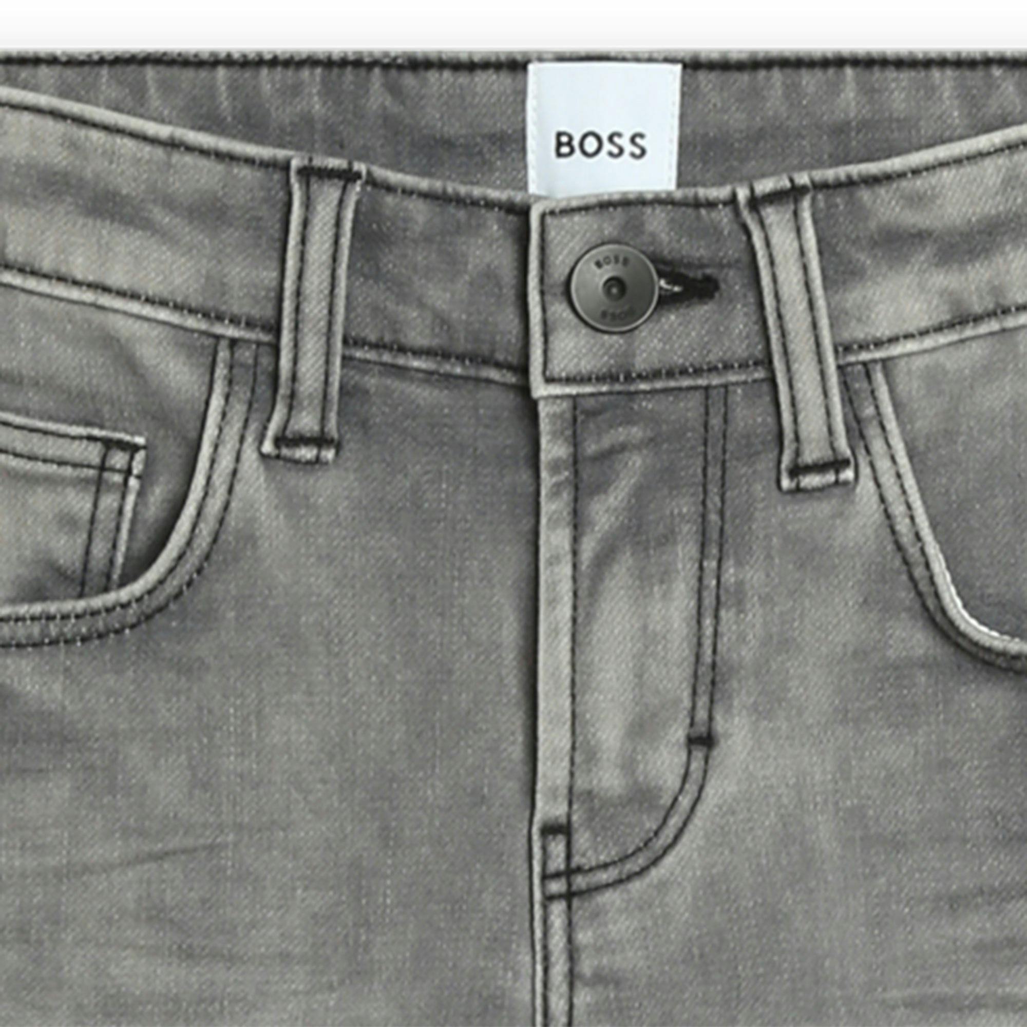 Gray Denim Jeans