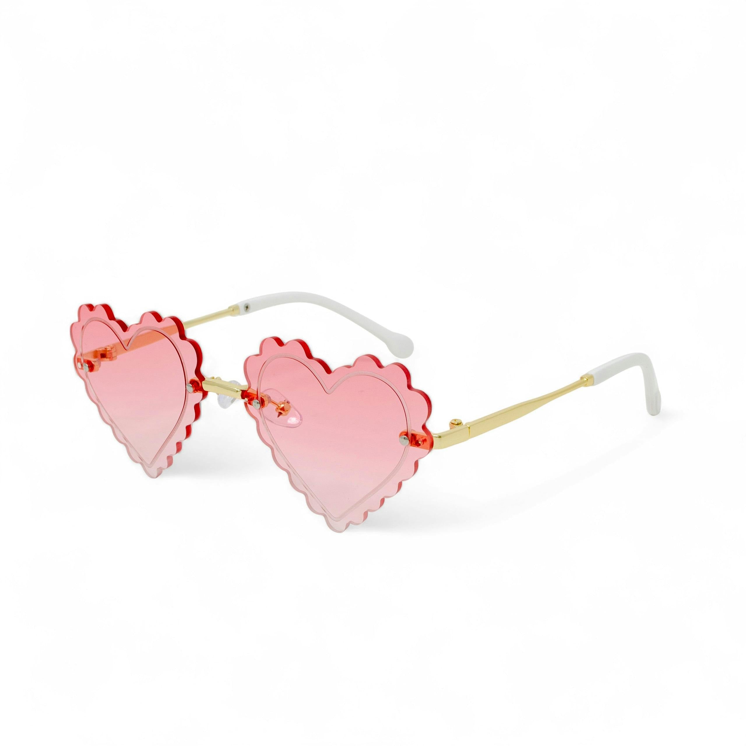Kid's Frameless Heart Sunglasses