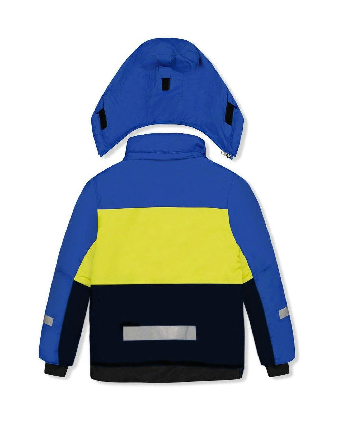 Two Piece Teknik Snowsuit Royal Blue And Yellow
