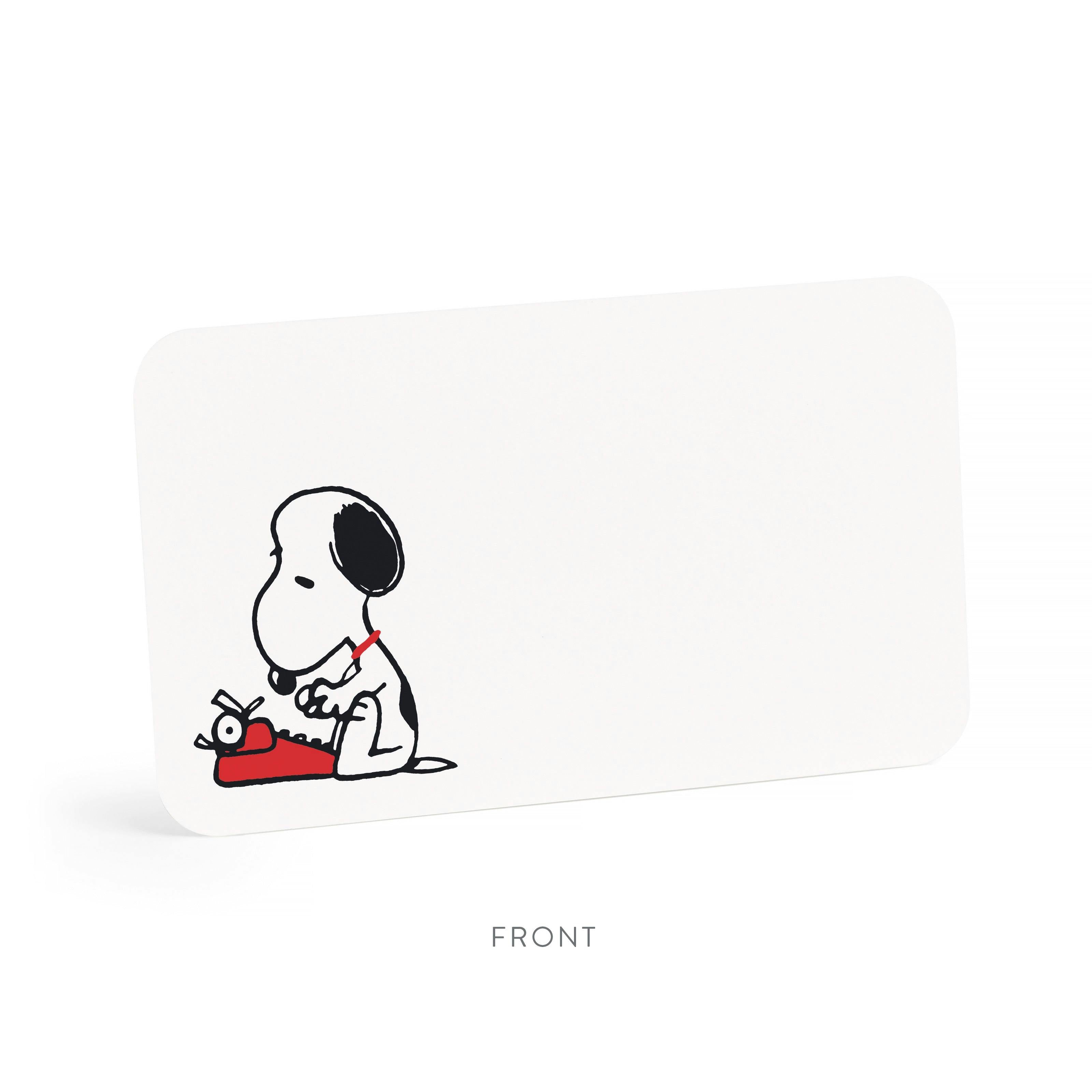 E. Frances x Peanuts® Snoopy Typing Little Notes®