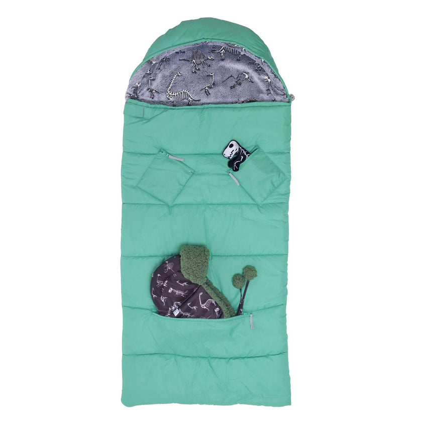 Sleep-N-Pack™ – Little Kid Size | Glow-In-The-Dark Collection: Glow Dino Bones