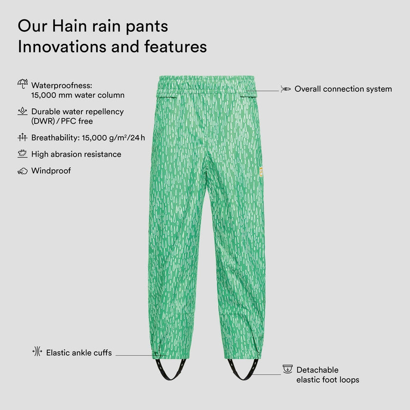 Hain rain pants "Twine"