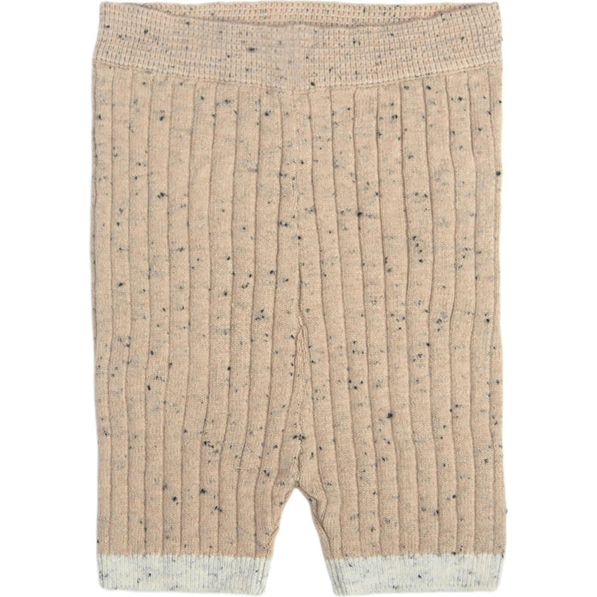 Ribbed Knit Retro Biker Shorts