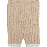 Ribbed Knit Retro Biker Shorts