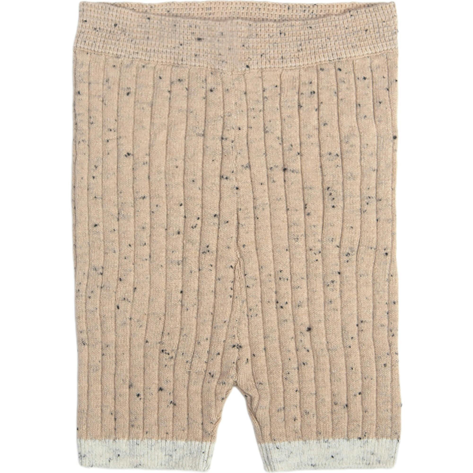 Ribbed Knit Retro Biker Shorts