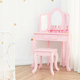 Fantasy Fields by Teamson Kids - Little Lady Alessandra Medium Corner Play Vanity