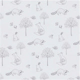 Gray Raccoon Pima Baby Pajama