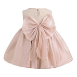 Light Pink Balloon Hem Dress