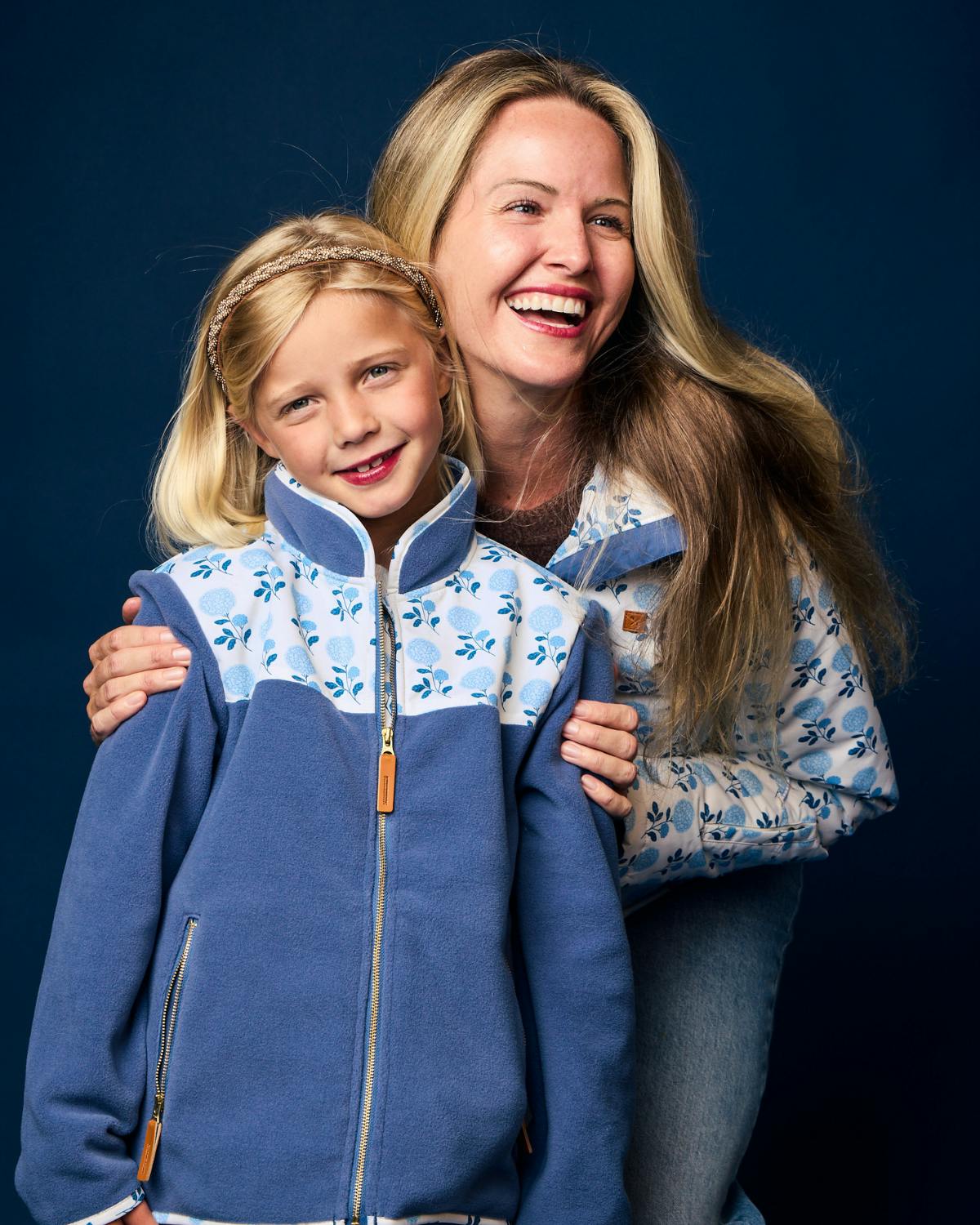 Women's Hydrangea Fleece Jacket
