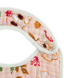 Cotton Muslin Classic Bib 3 Pack - Vintage Floral