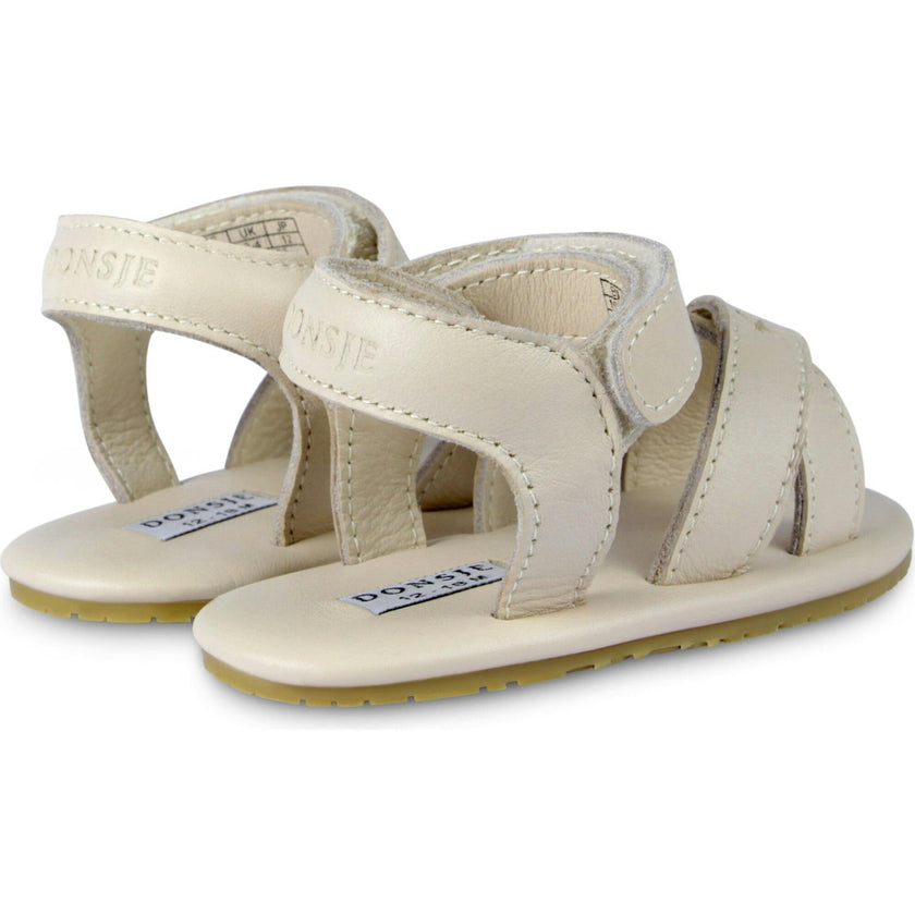 Tobi Cross Strap Leather Sandals
