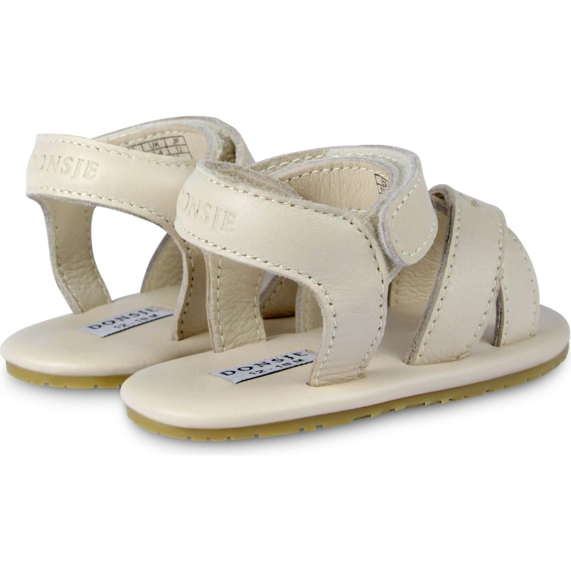 Tobi Cross Strap Leather Sandals