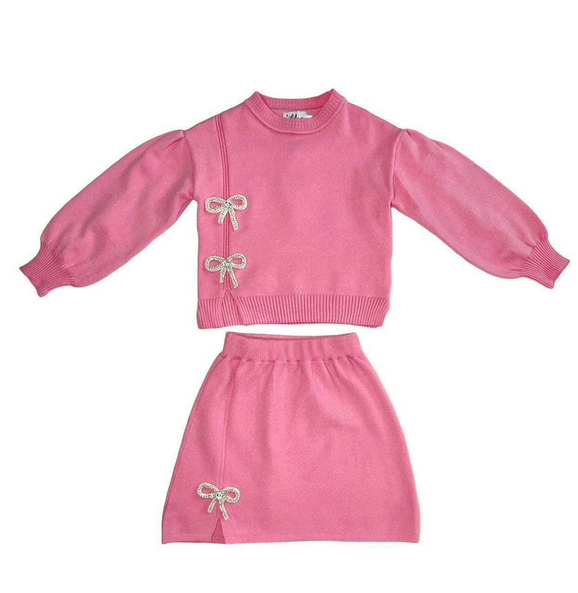 Pretty in Pink Bow Set