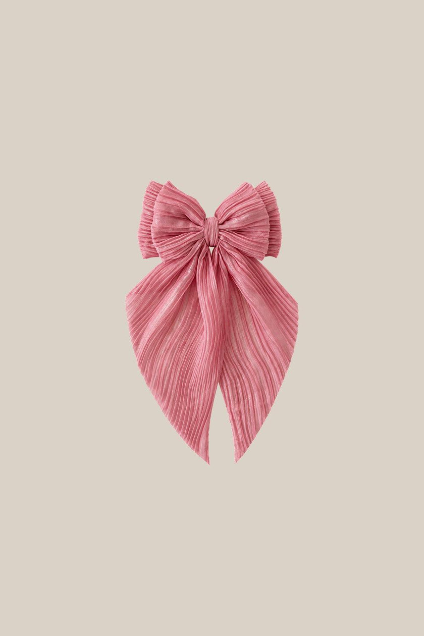 Hair Bows in Gilded Rosé